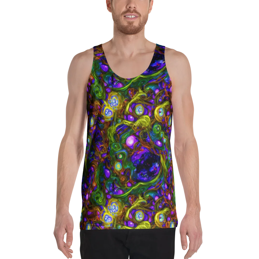 Electric Organica on Men's Tank Top — Front