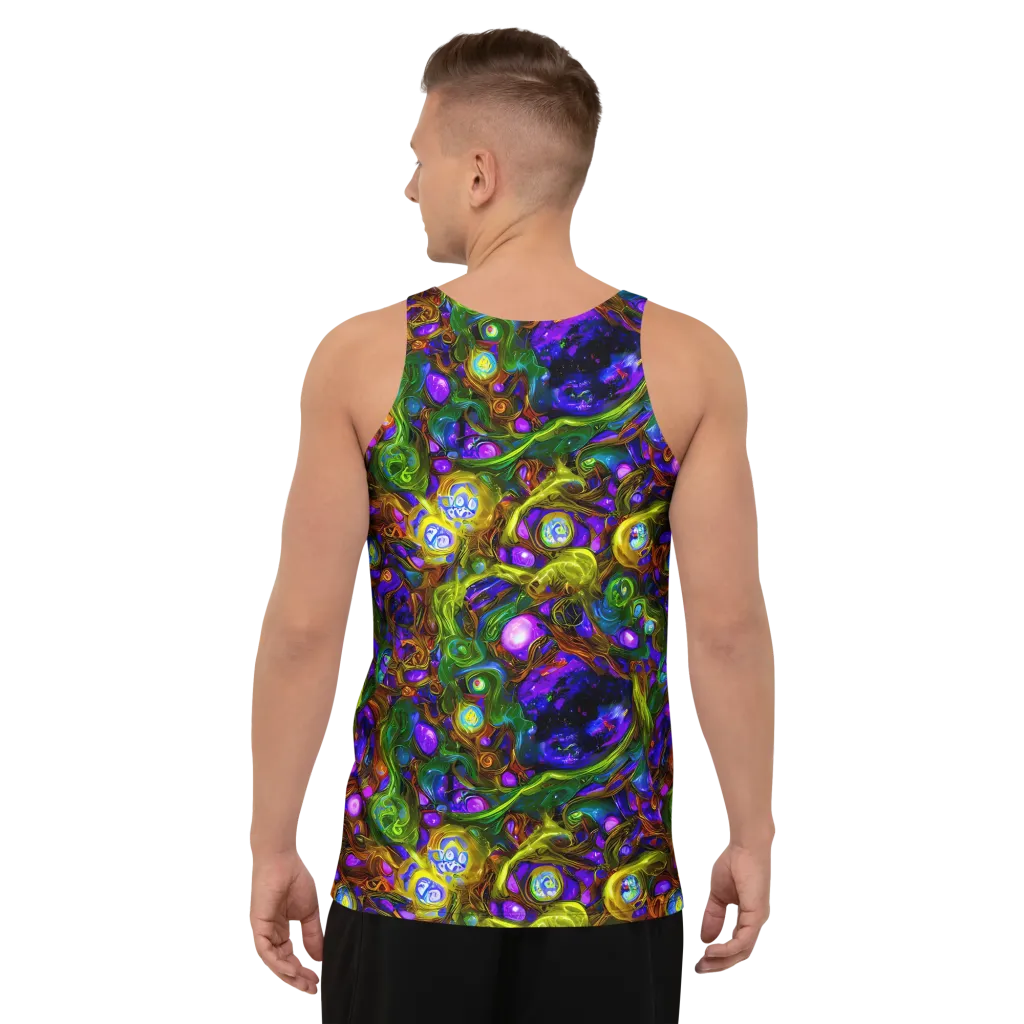 Electric Organica on Men's Tank Top — Back