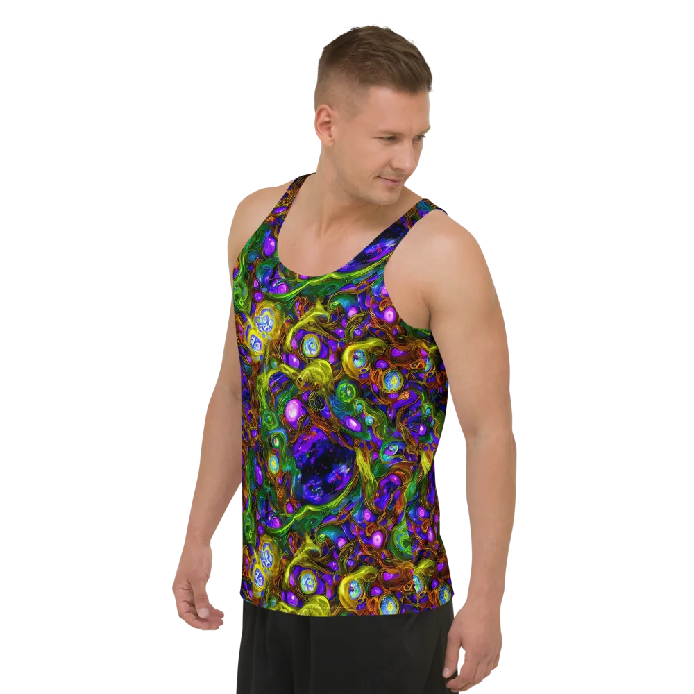 Electric Organica on Men's Tank Top — Left Front