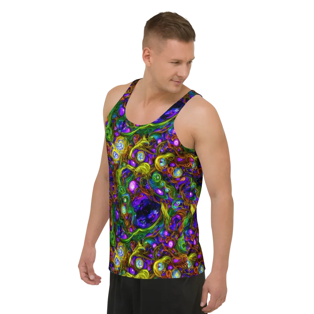 Electric Organica on Men's Tank Top — Left Front