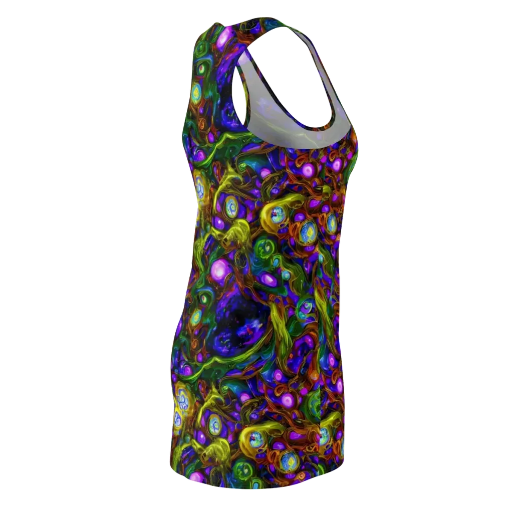 Electric Organica on Racerback Dress — Back Side