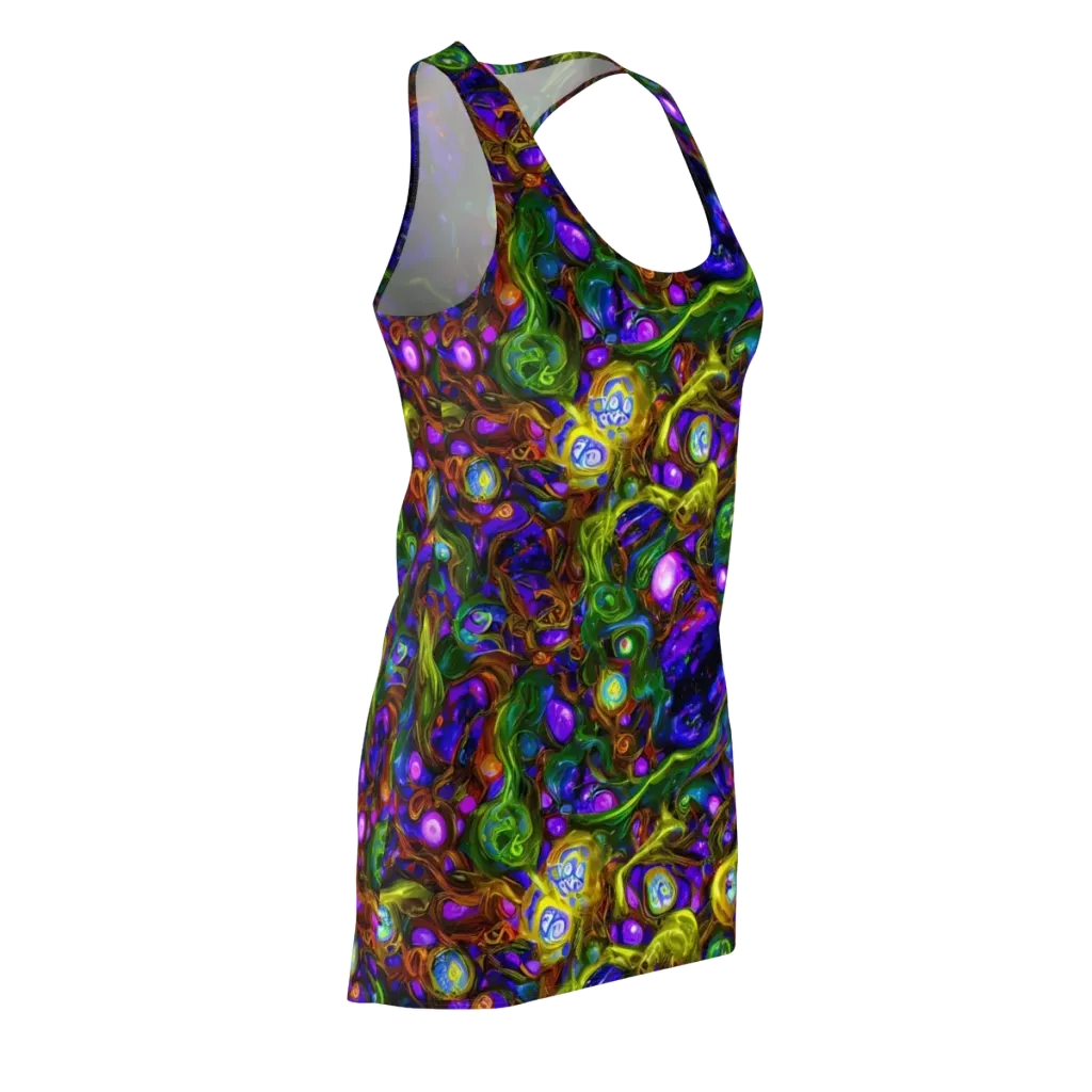 Electric Organica on Racerback Dress — Front Side
