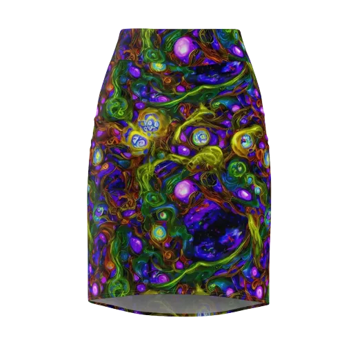 Electric Organica on a Pencil Skirt