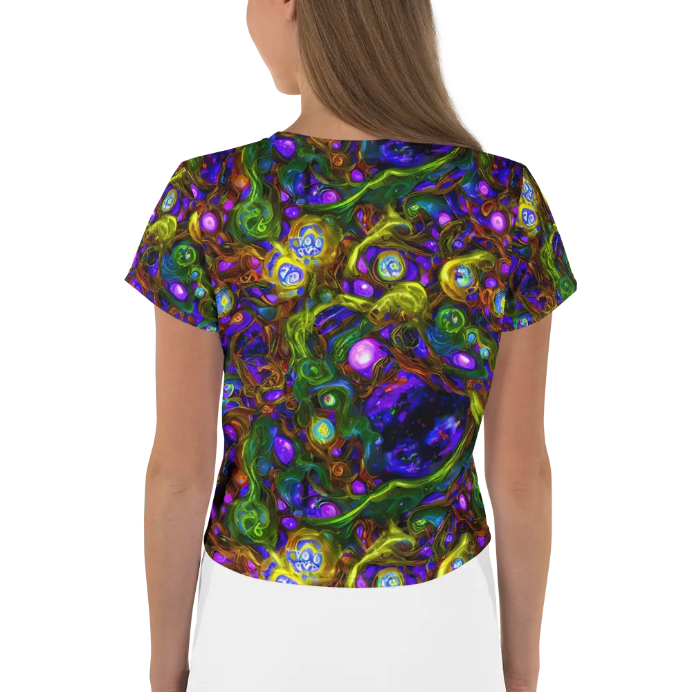 Electric Organica on Crop Tee — Back