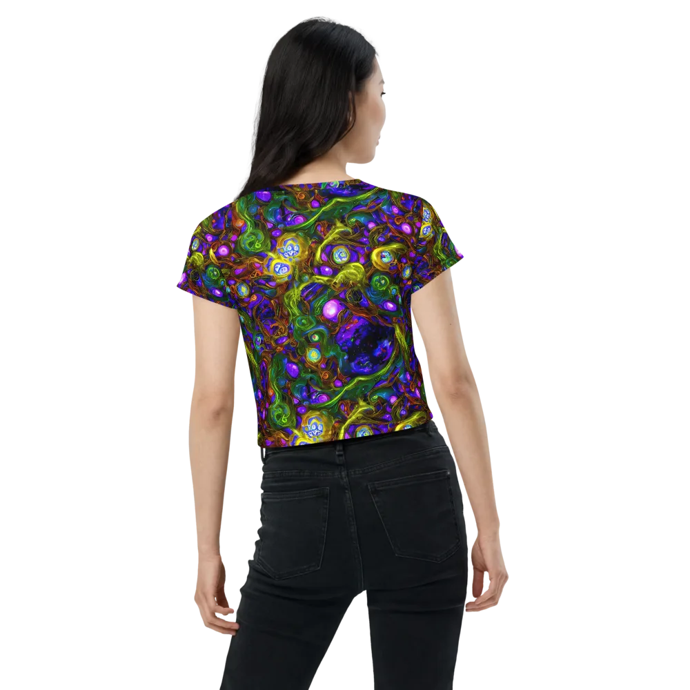 Electric Organica on Crop Tee — Back
