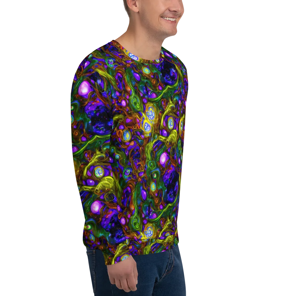 Electric Organica on Sweatshirt — Right Front