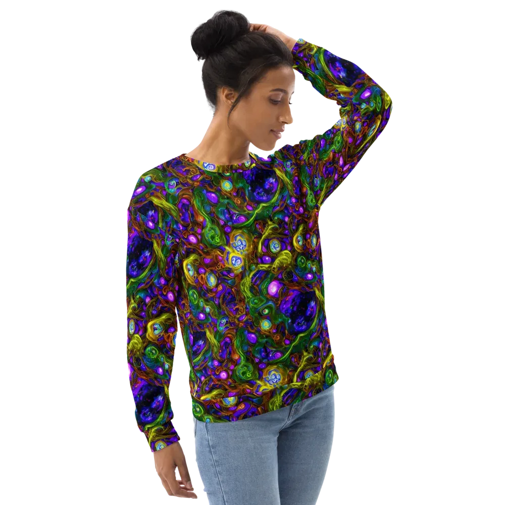Electric Organica on Sweatshirt — Right Front