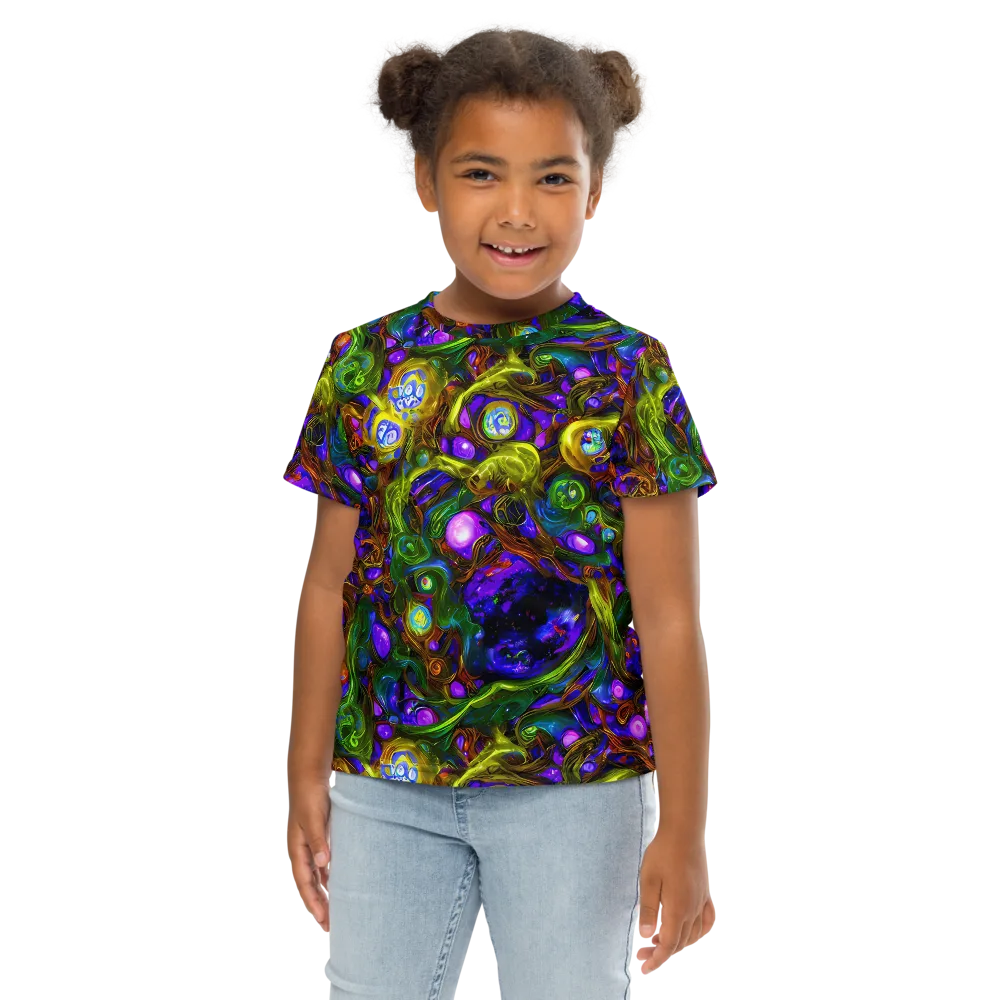 Electric Organica on Kids Crew Neck T-Shirt — Front