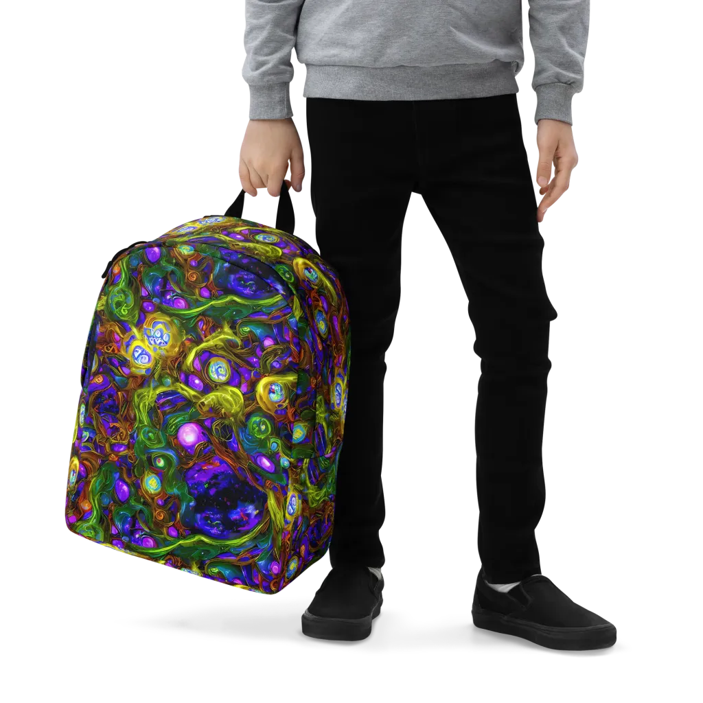 Electric Organica on Minimalist Backpack — Zoomed-in