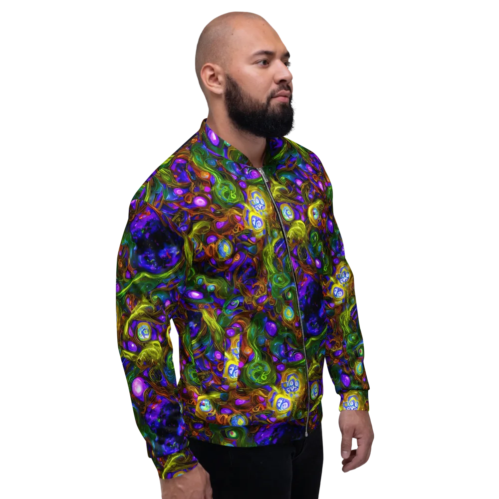 Electric Organica on Bomber Jacket — Right