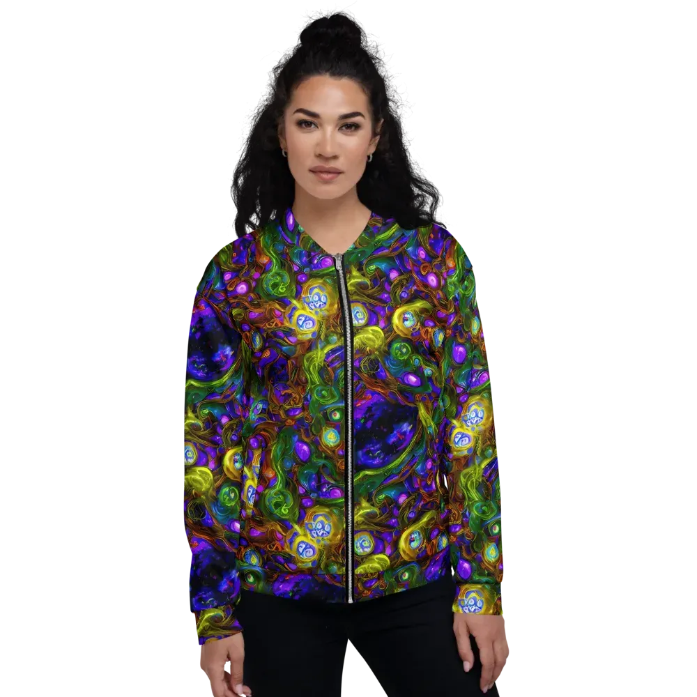 Electric Organica on Bomber Jacket — Front