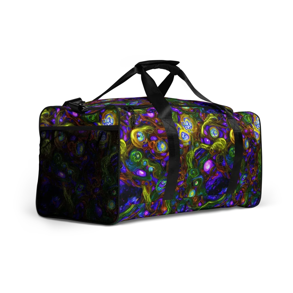Electric Organica on Duffle Bag — Right Front
