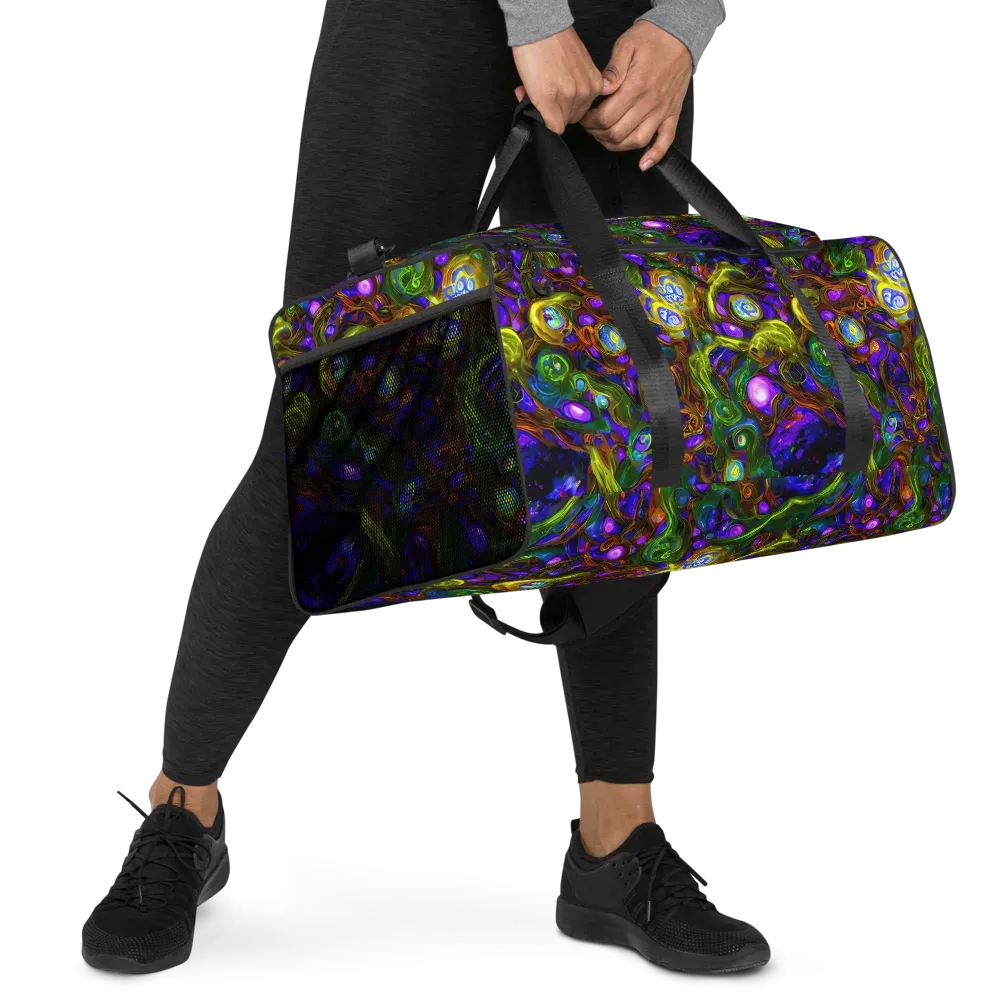 Electric Organica on Duffle Bag — Right Front