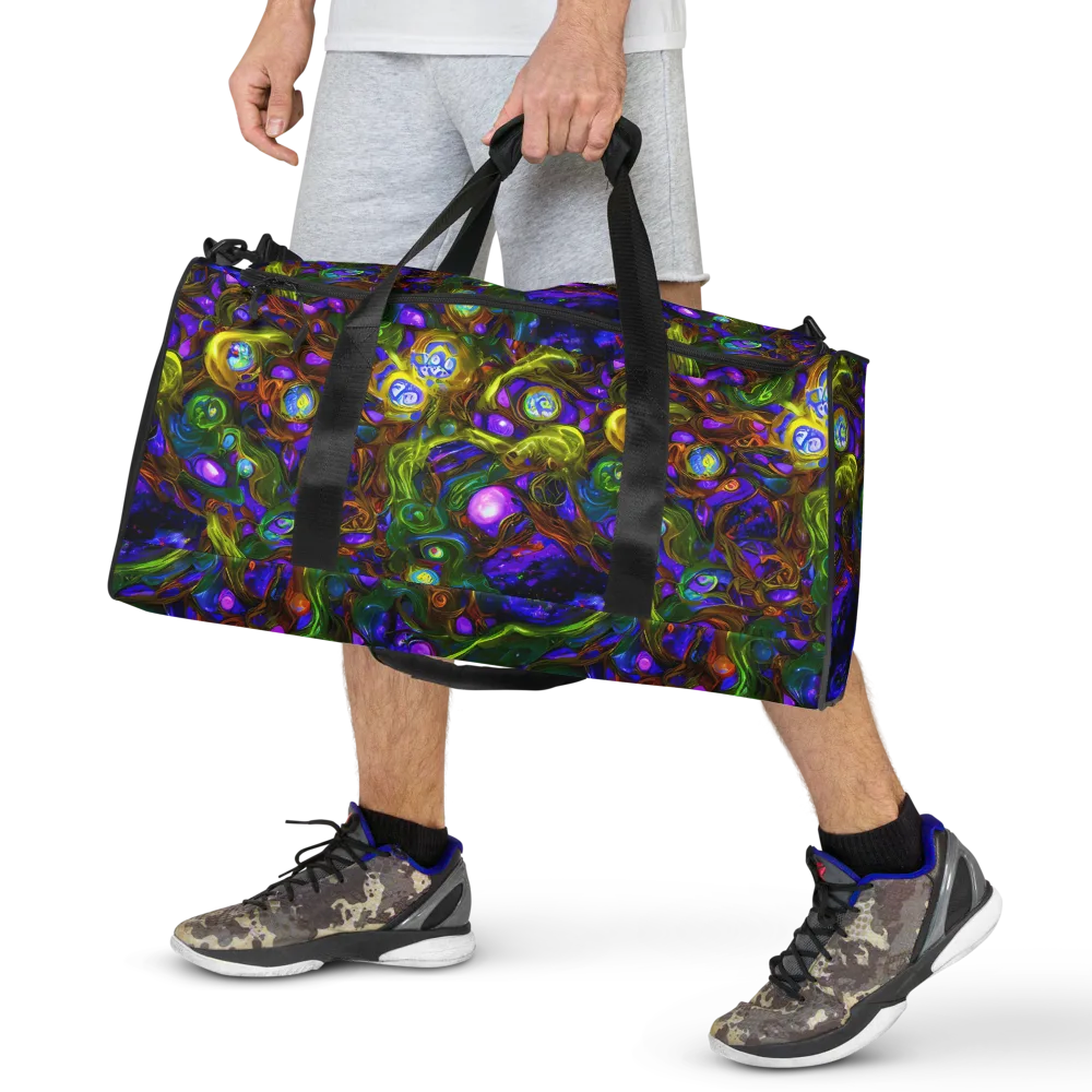 Electric Organica on Duffle Bag — Front
