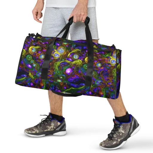 Electric Organica on a Duffle Bag