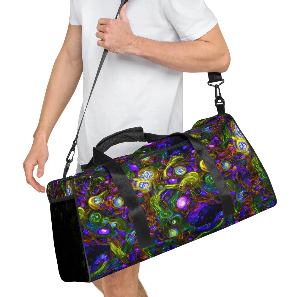 Electric Organica on Duffle Bag — Right Front