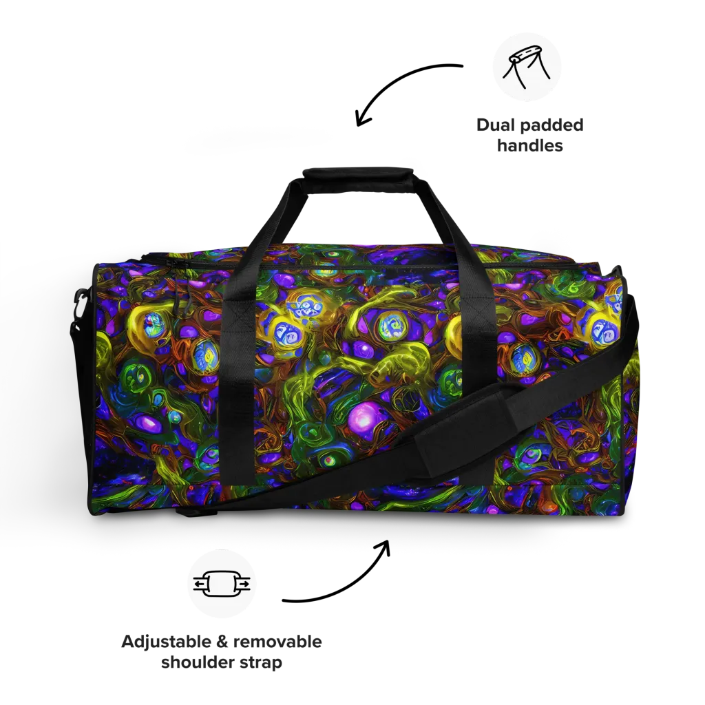 Electric Organica on Duffle Bag — Front