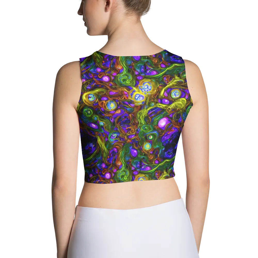 Electric Organica on Crop Top — Back