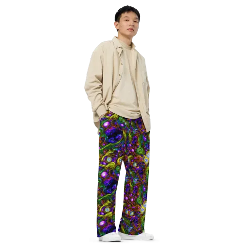 Electric Organica on a Wide-Leg Pants