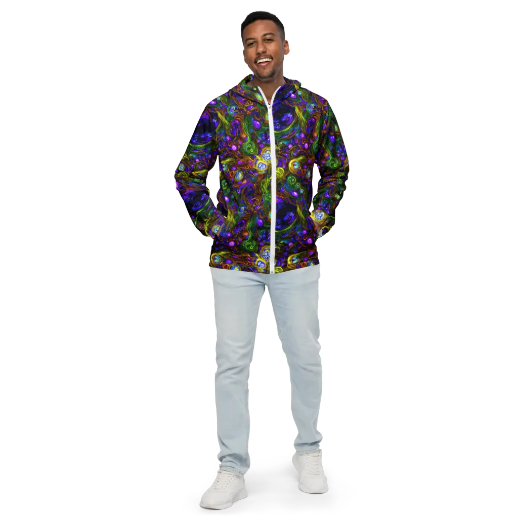 Electric Organica on Men's Windbreaker — Front
