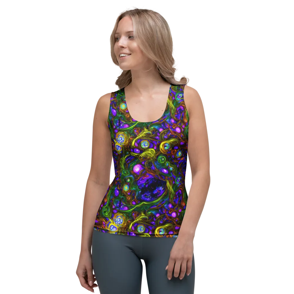 Electric Organica on Women's Tank Top — Front