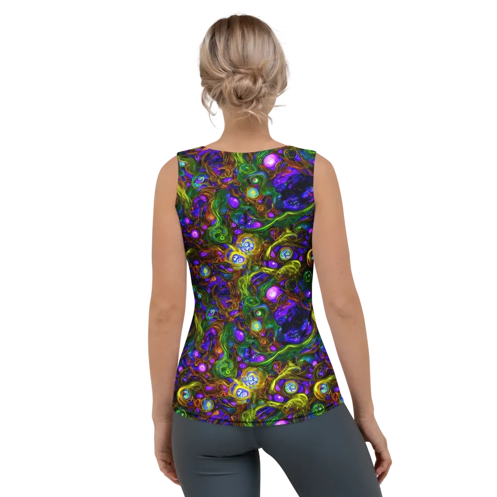 Electric Organica on Women's Tank Top — Back