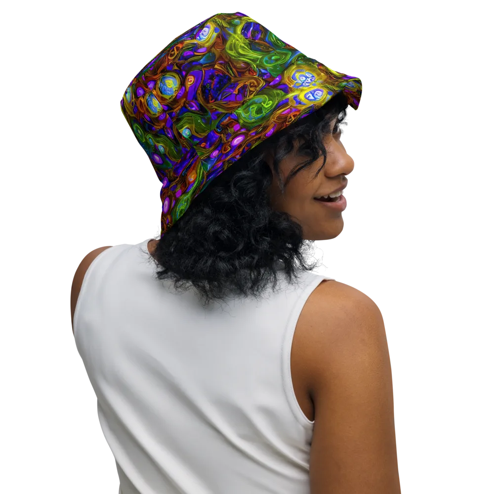 Electric Organica on Reversible Bucket Hat — Right Outside
