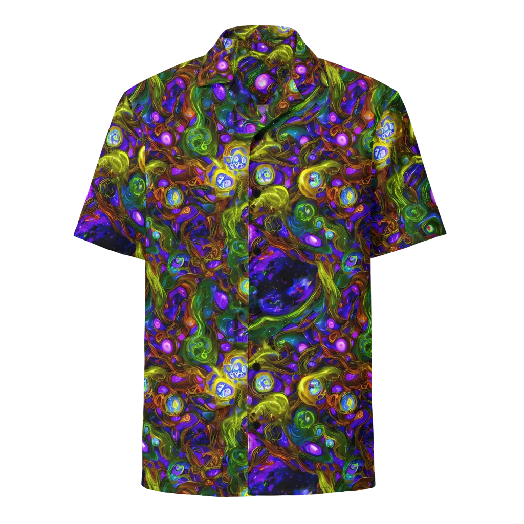 Electric Organica on Button Shirt — Front