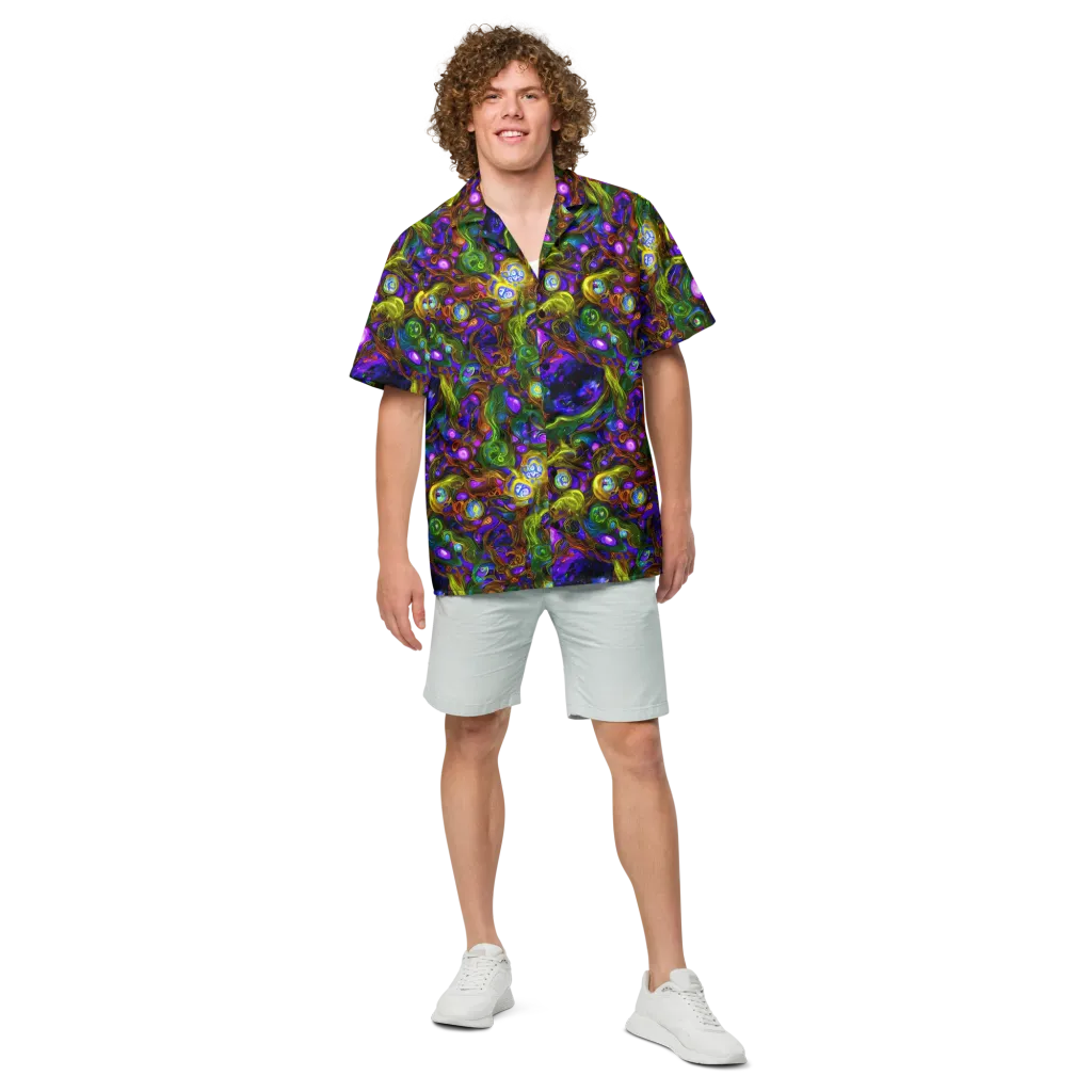Electric Organica on Button Shirt — Front