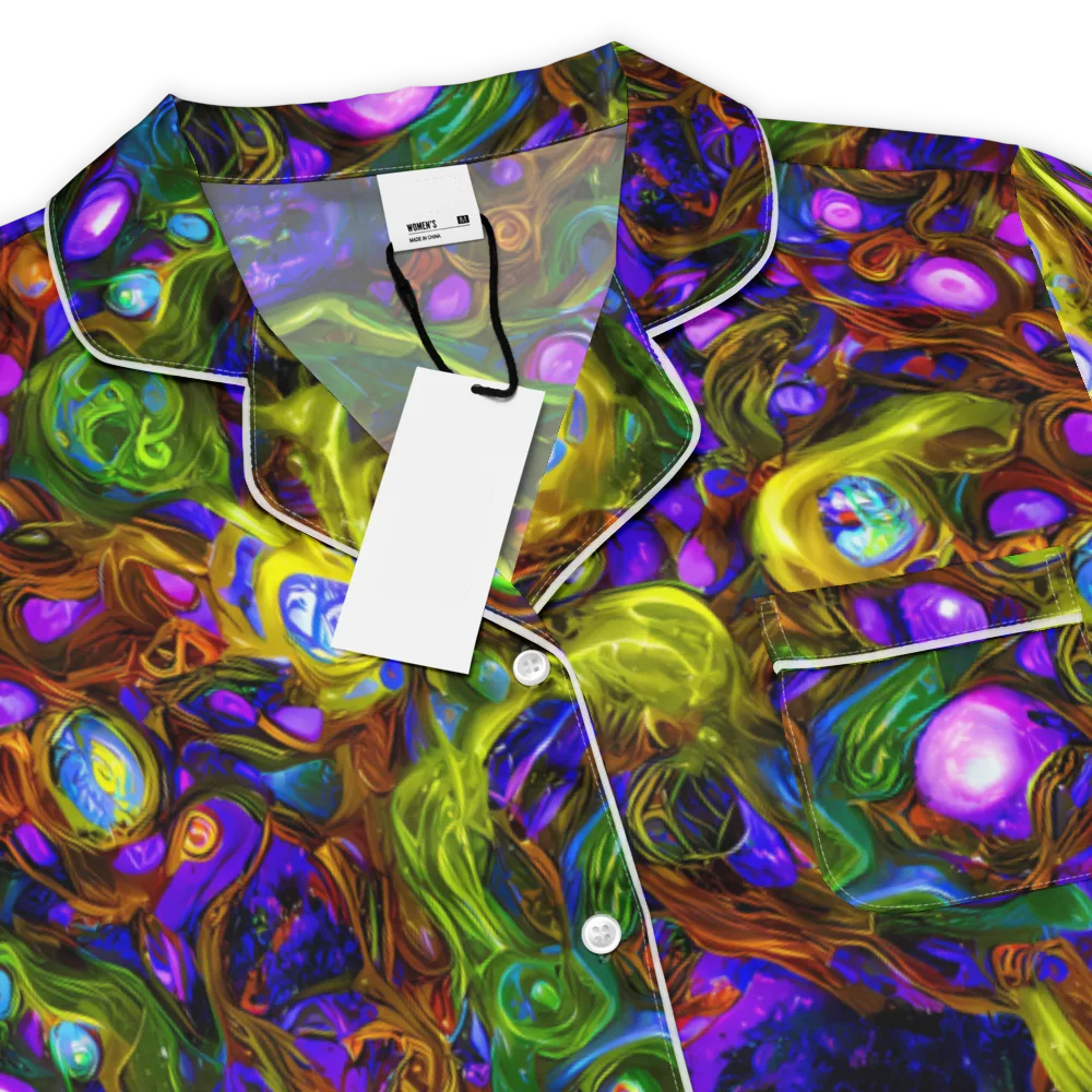 Electric Organica on Women's Short Sleeve Pajama Top — Product details