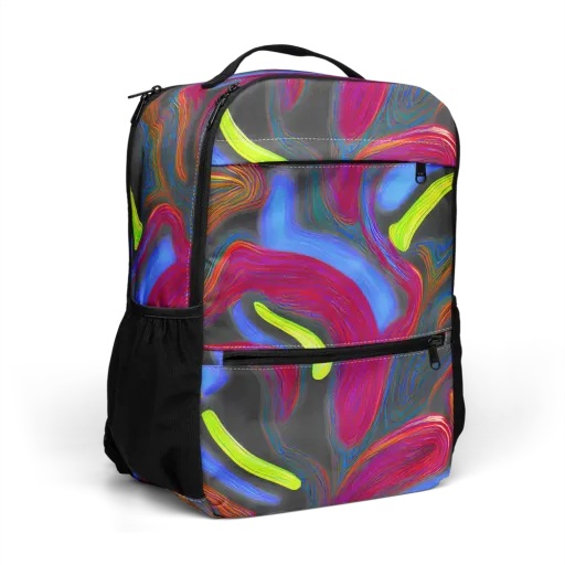 Electric Rivers on a Utility Backpack