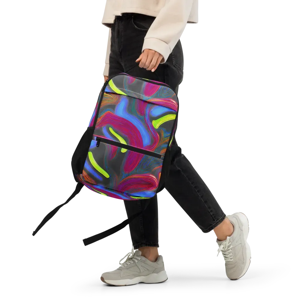 Electric Rivers on Utility Backpack — Front