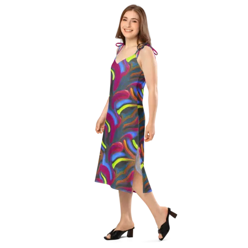 Electric Rivers on a Slip Dress