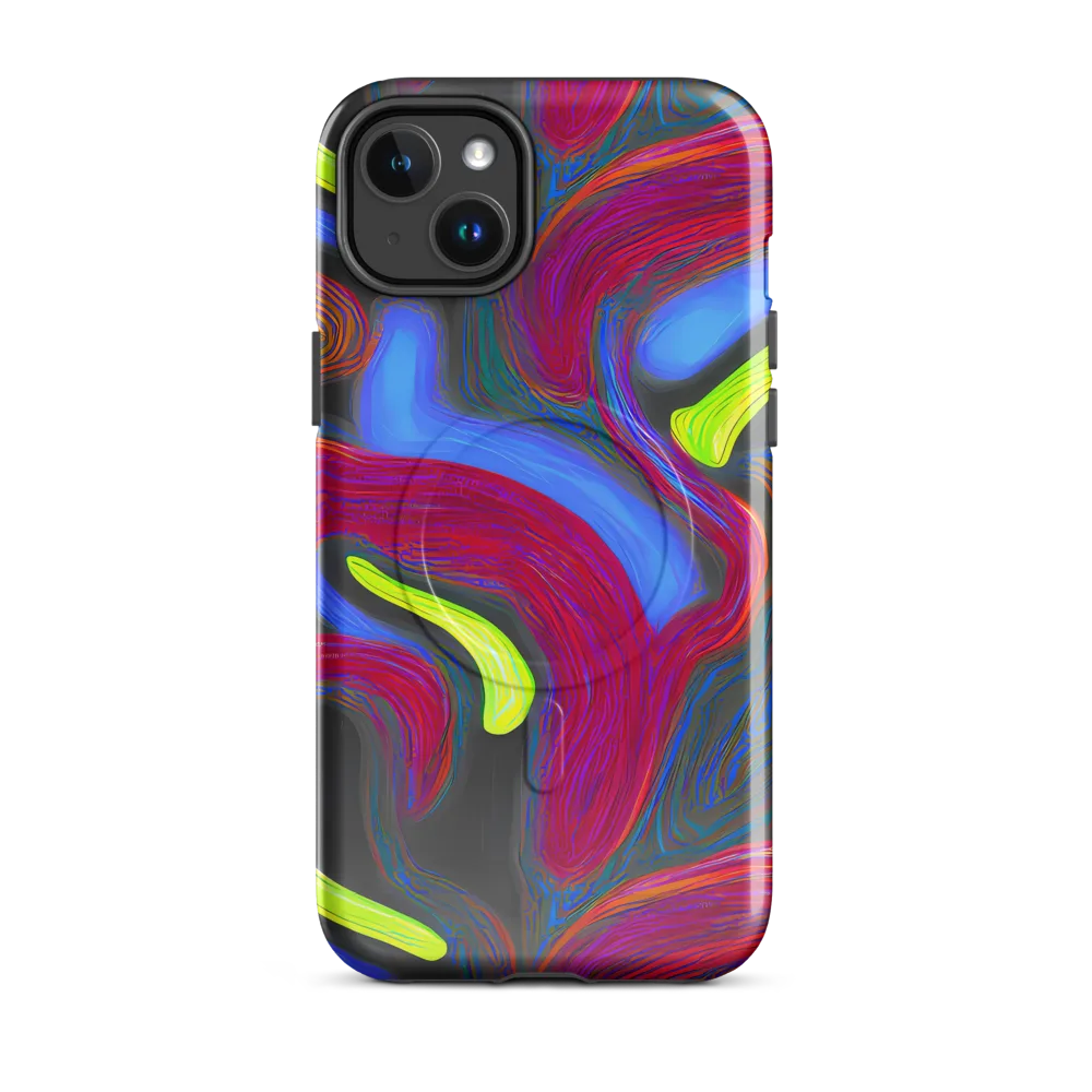 Electric Rivers on MagSafe Tough Case for iPhone® — Front