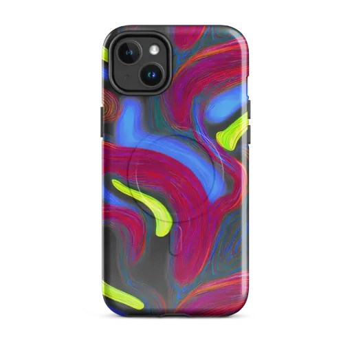 Electric Rivers on a MagSafe Tough Case for iPhone®