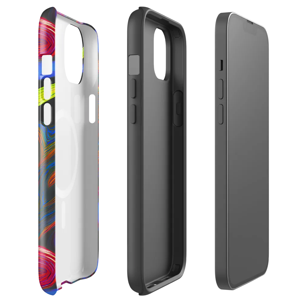 Electric Rivers on MagSafe Tough Case for iPhone® — Front