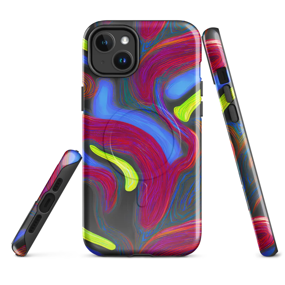 Electric Rivers on MagSafe Tough Case for iPhone® — Front