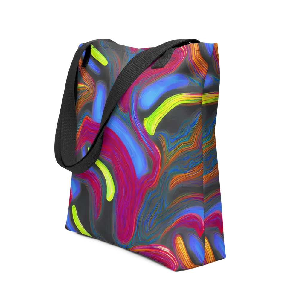 Electric Rivers on Tote Bag — Front