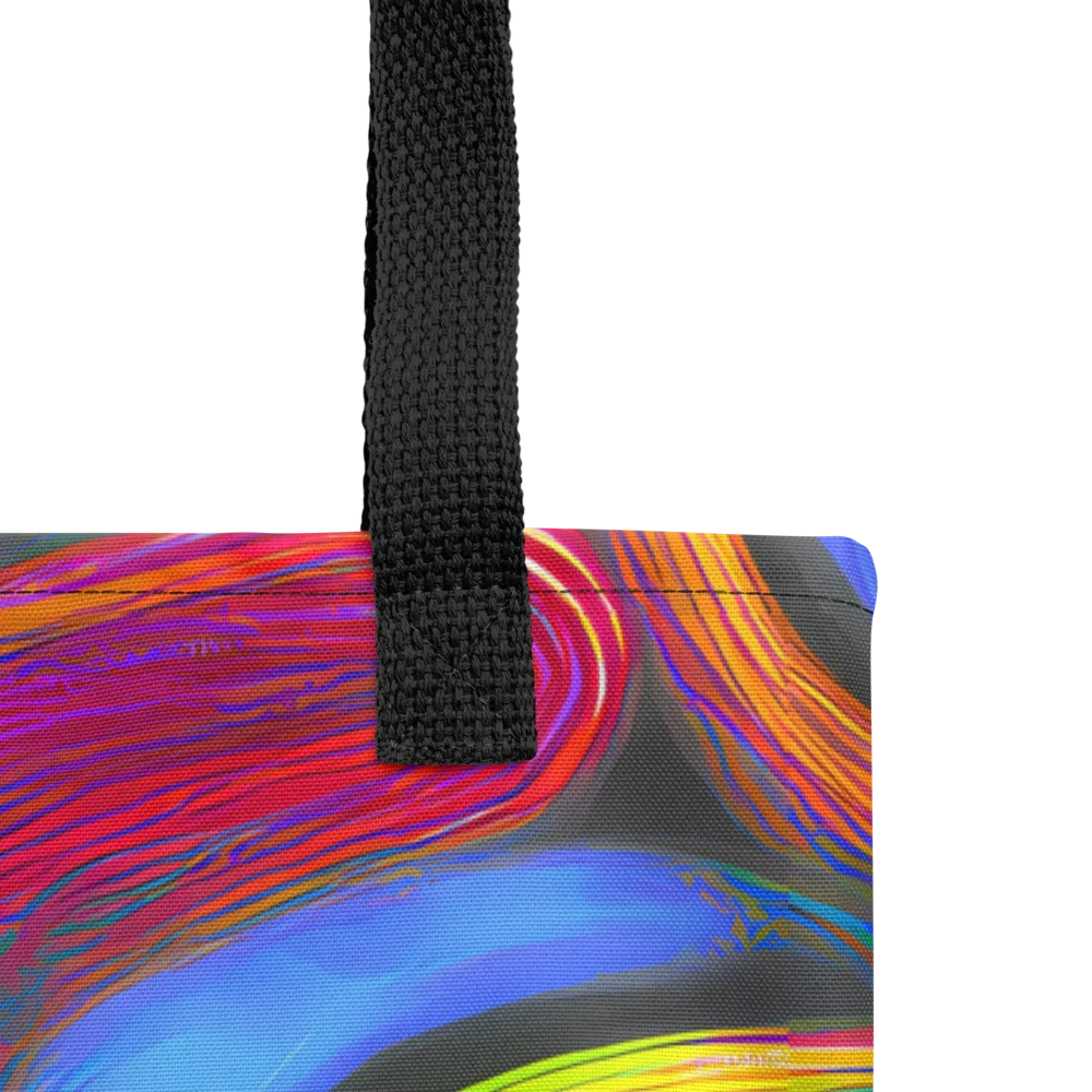 Electric Rivers on Tote Bag — Product details
