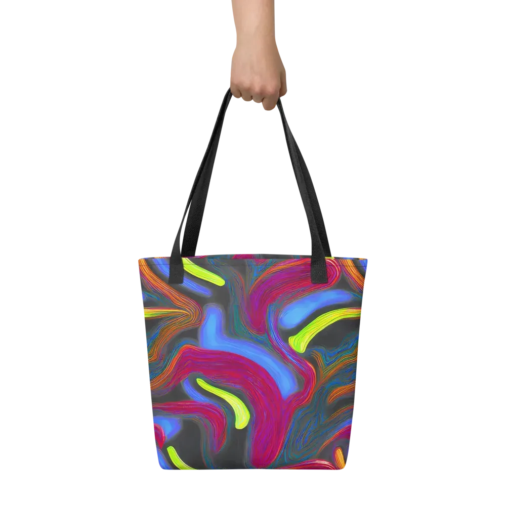 Electric Rivers on Tote Bag — Front