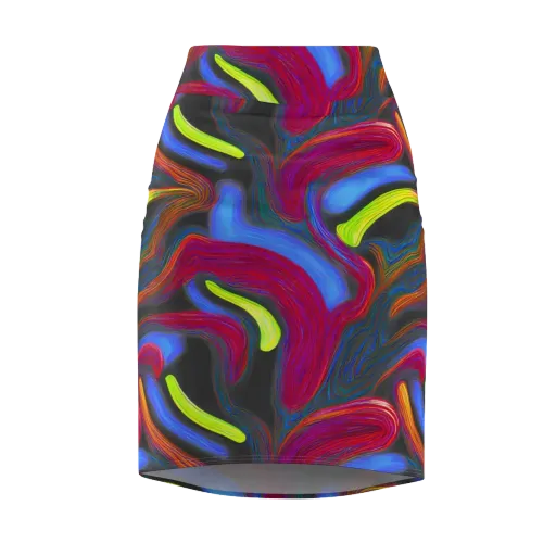 Electric Rivers on a Pencil Skirt