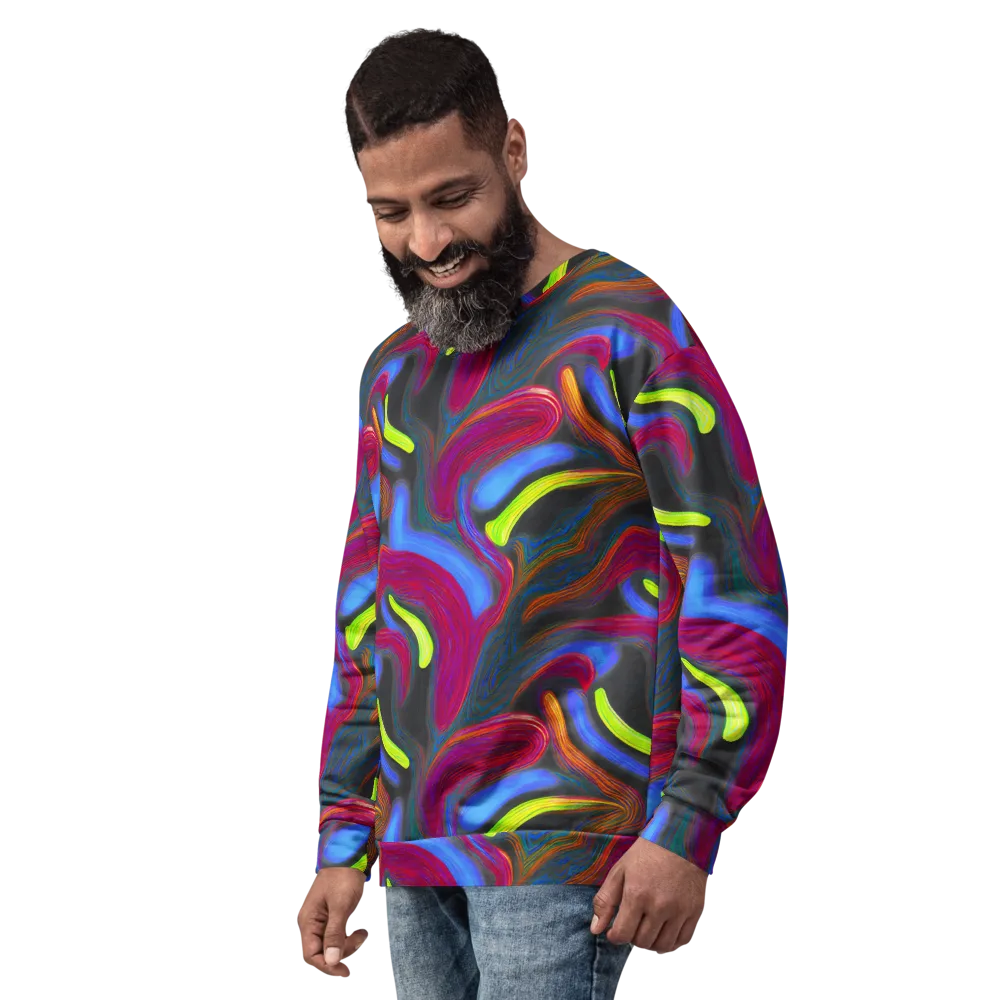 Electric Rivers on Sweatshirt — Left Front