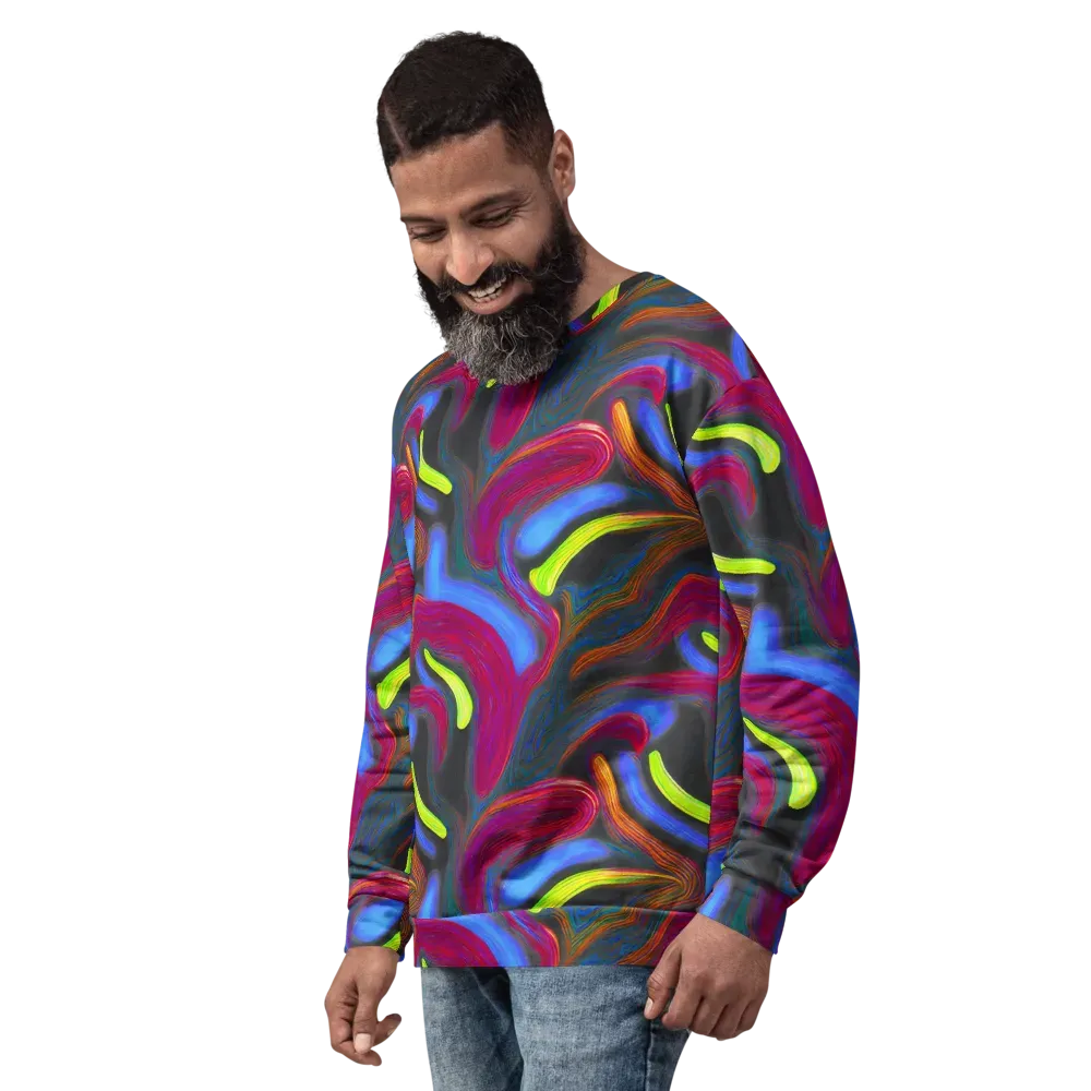 Electric Rivers on Sweatshirt — Left Front