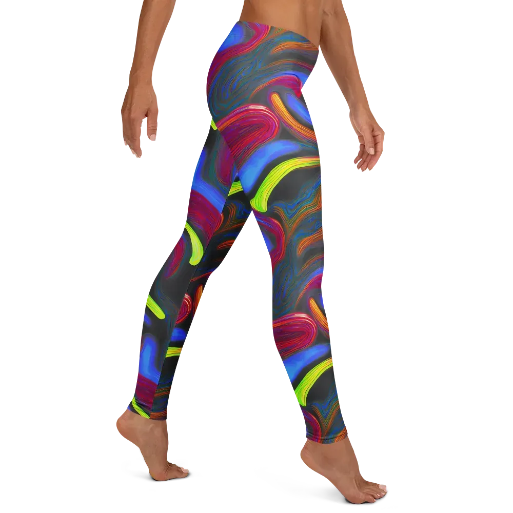 Electric Rivers on Leggings — Right