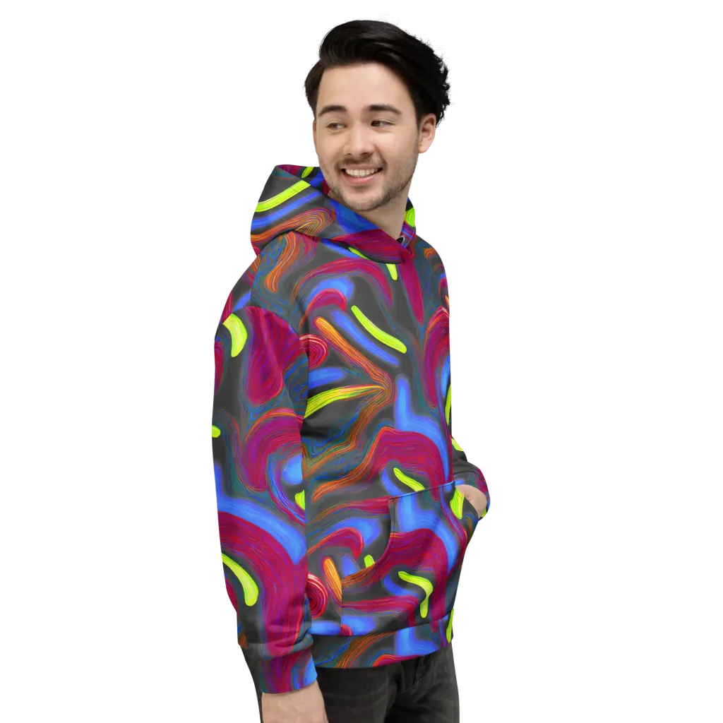 Electric Rivers on Hoodie — Right