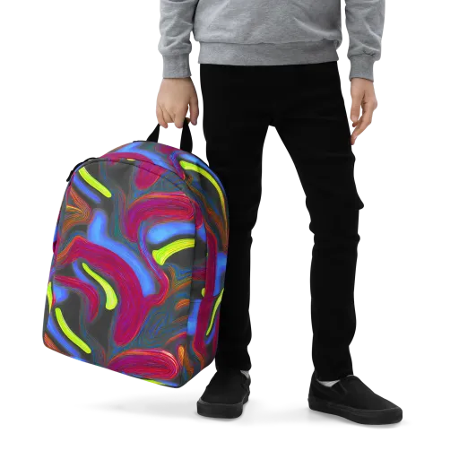 Electric Rivers on a Minimalist Backpack