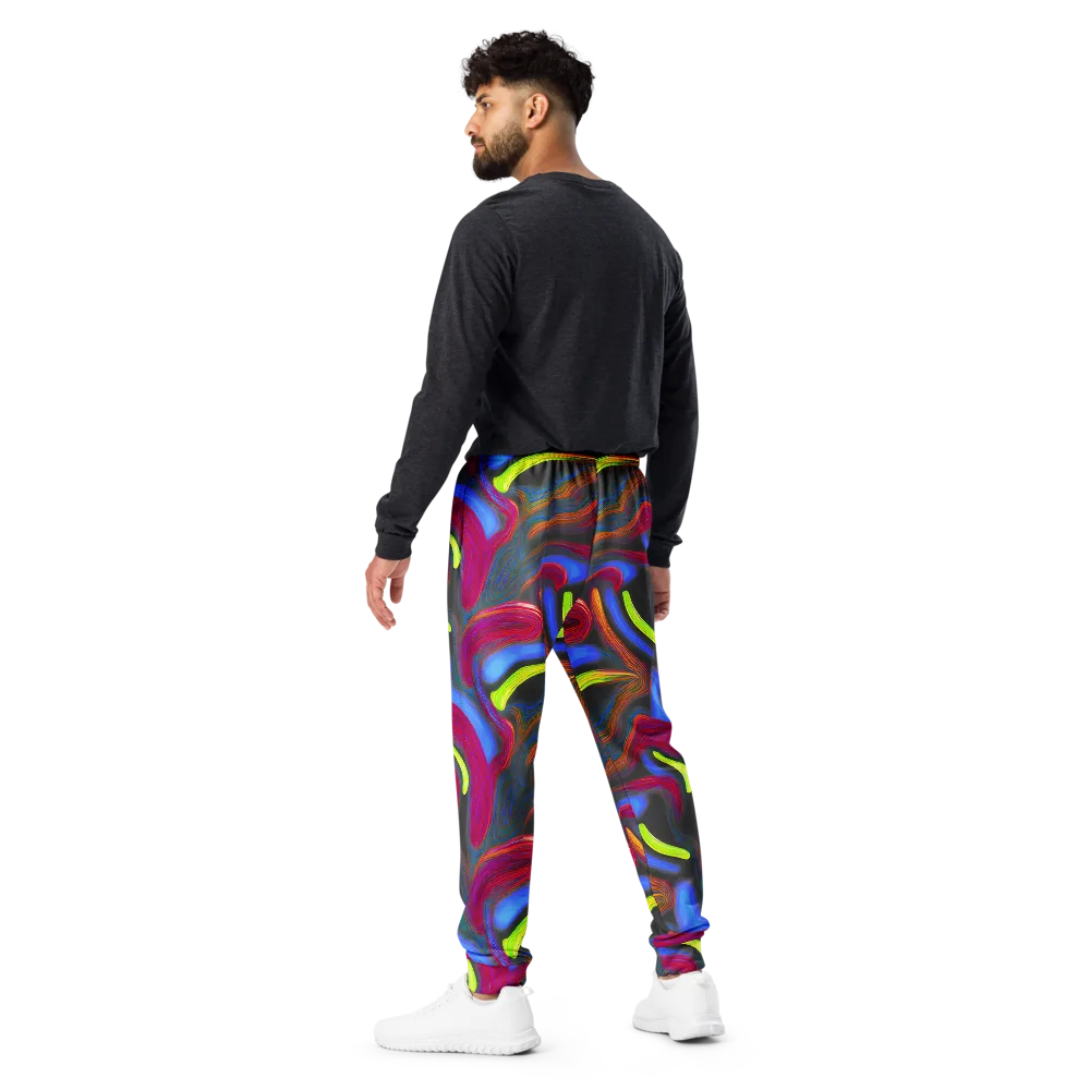 Electric Rivers on Men's Joggers — Back
