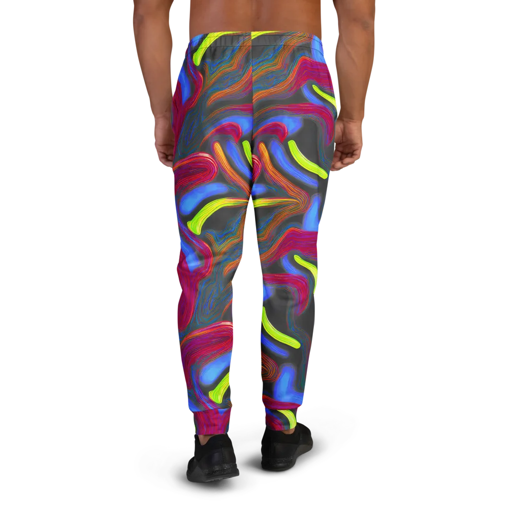 Electric Rivers on Men's Joggers — Back