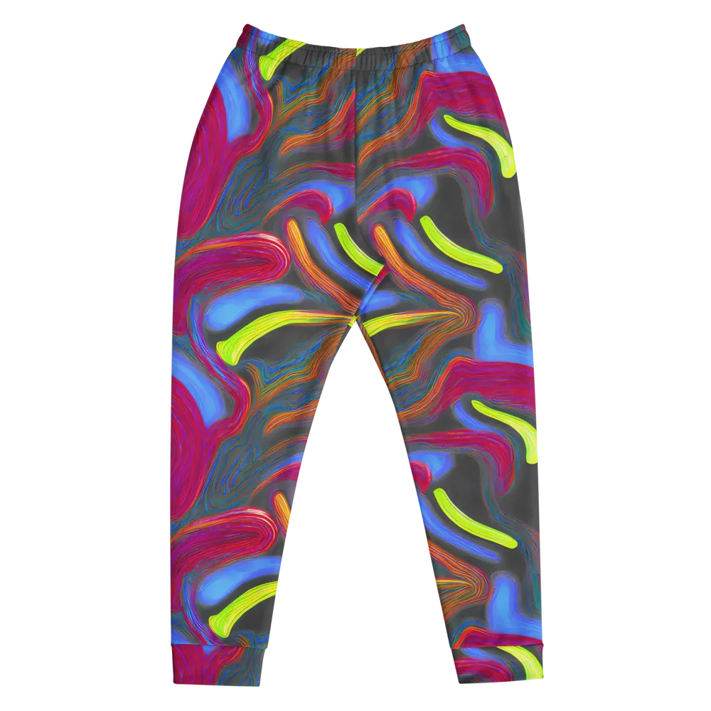 Electric Rivers on Men's Joggers — Front