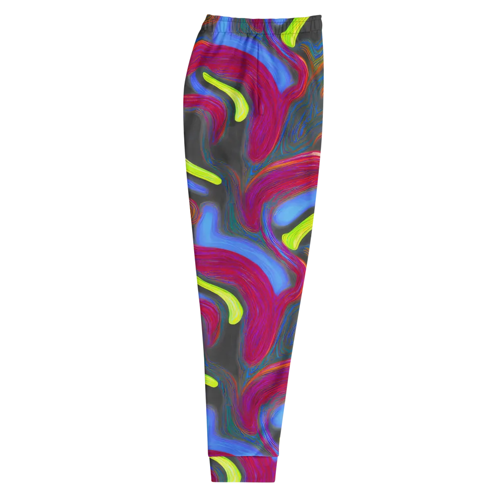 Electric Rivers on Men's Joggers — Right